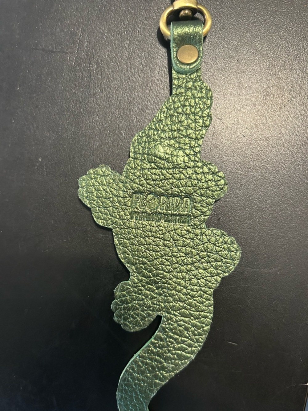 Portland Leather- Gator Keychain (Florida flair) - Picture 2 of 2
